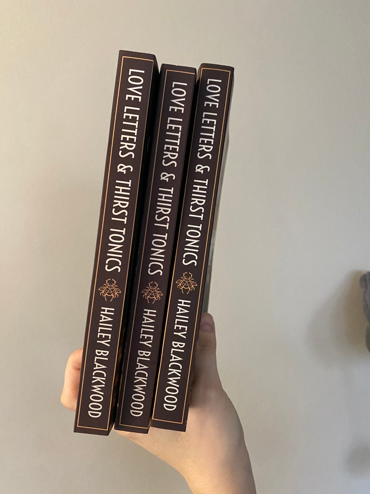 IMPERFECT Love Letters and Thirst Tonics Signed Paperback