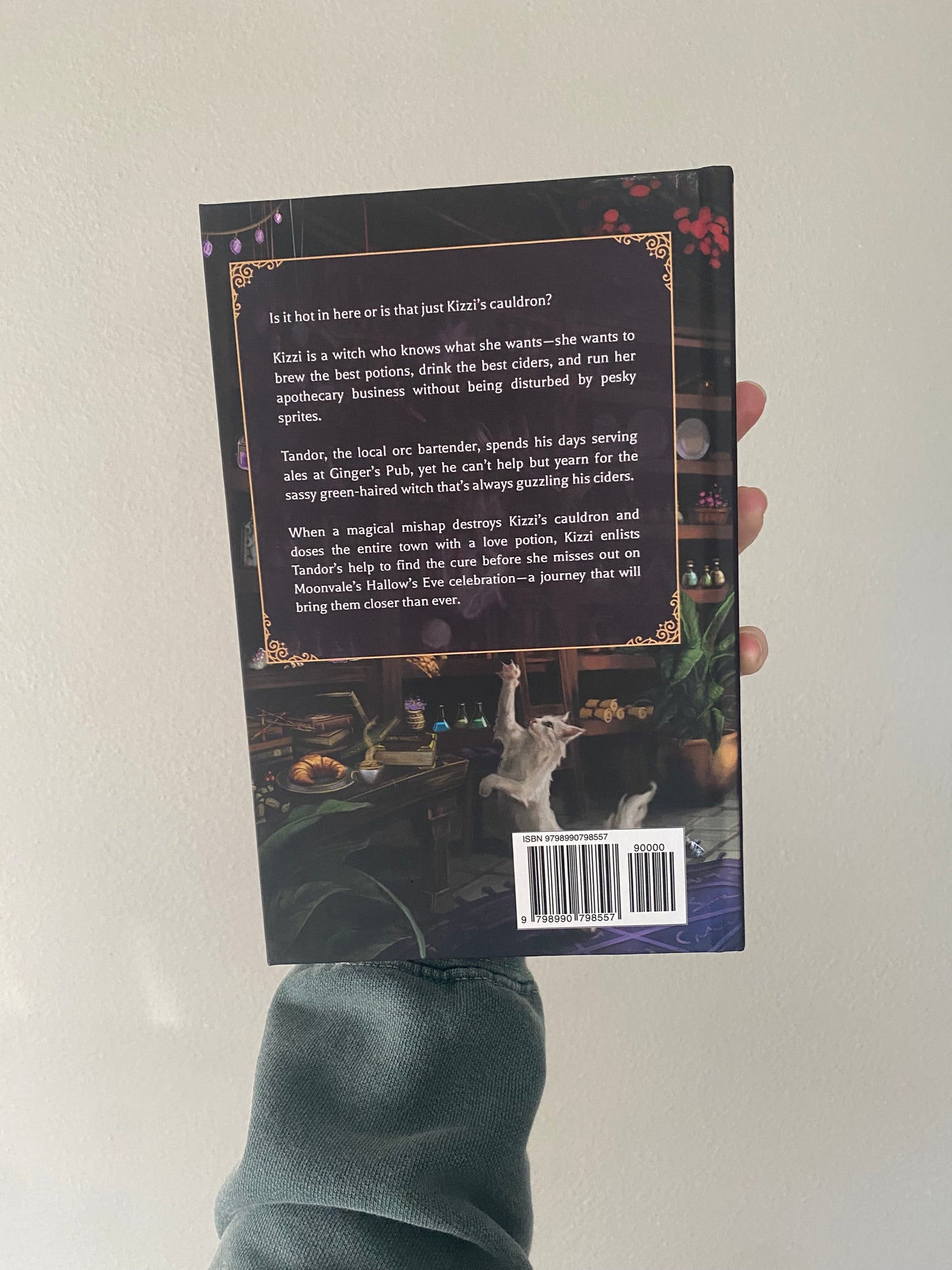 Cauldrons and Cat Tails Signed Hardcover