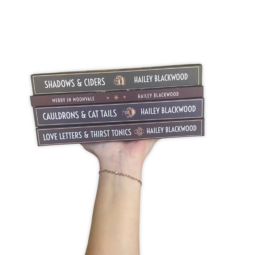 Signed Hardcover Bundle - Love Letters, Cauldrons, Merry, and Shadows