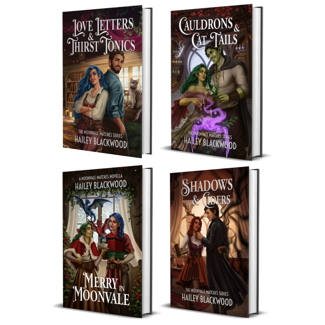 Signed Hardcover Bundle - Love Letters, Cauldrons, Merry, and Shadows