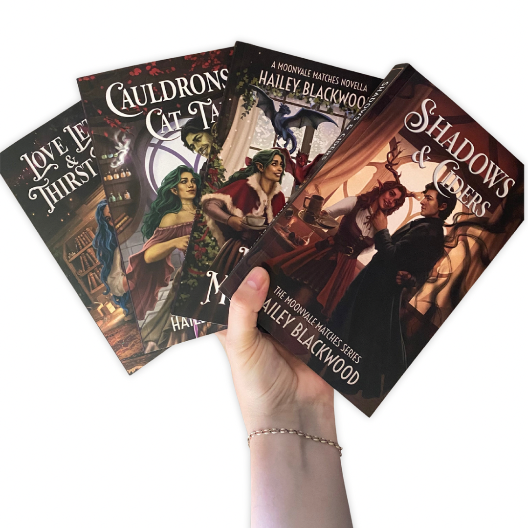 Signed Paperback Bundle - Love Letters, Cauldrons, Merry, and Shadows