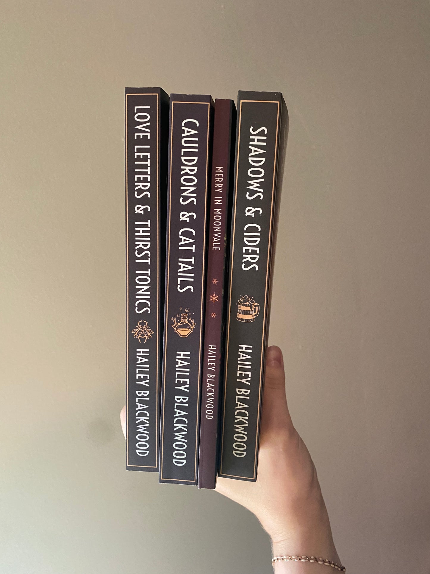 Signed Paperback Bundle - Love Letters, Cauldrons, Merry, and Shadows