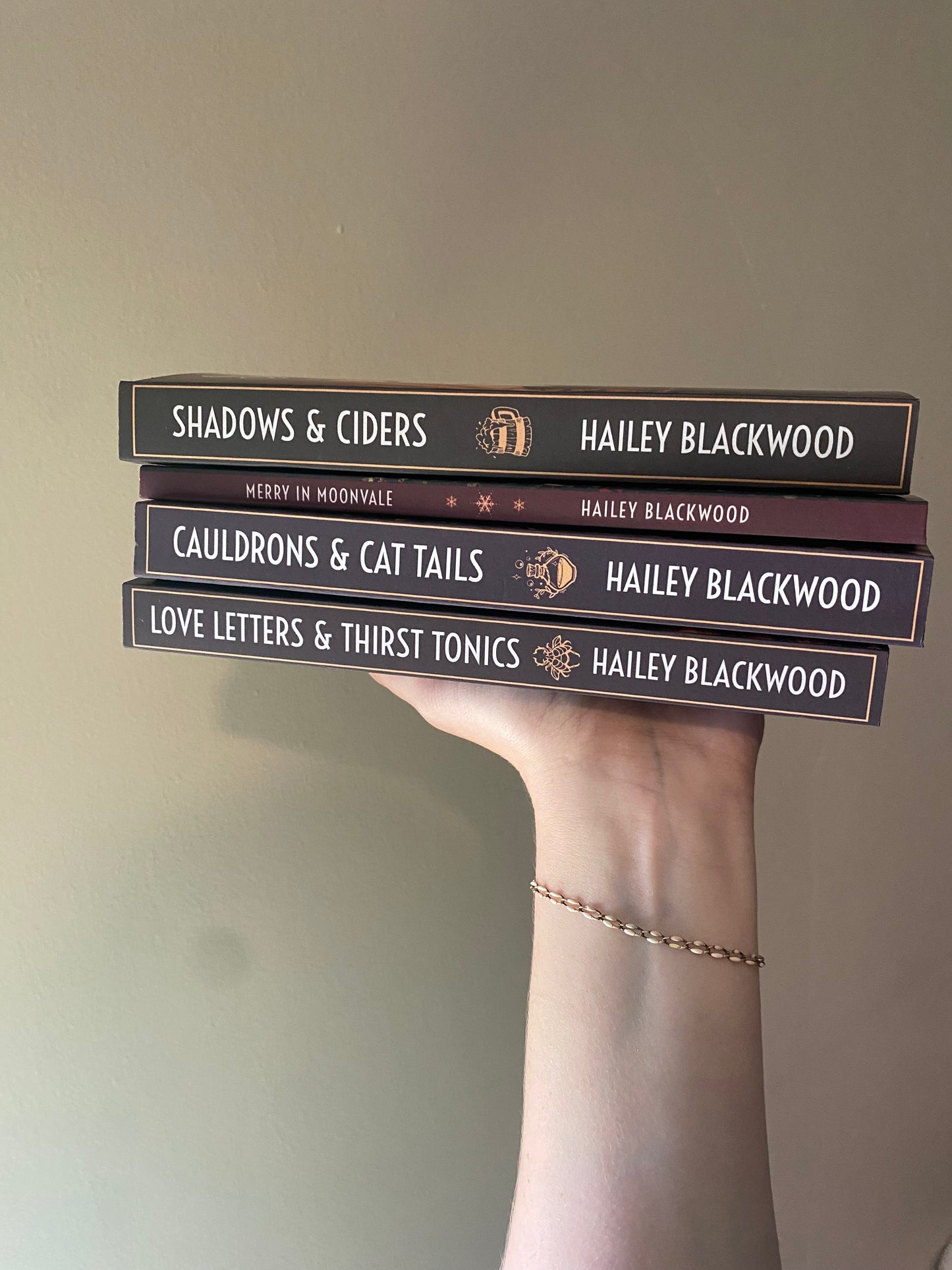 Signed Paperback Bundle - Love Letters, Cauldrons, Merry, and Shadows
