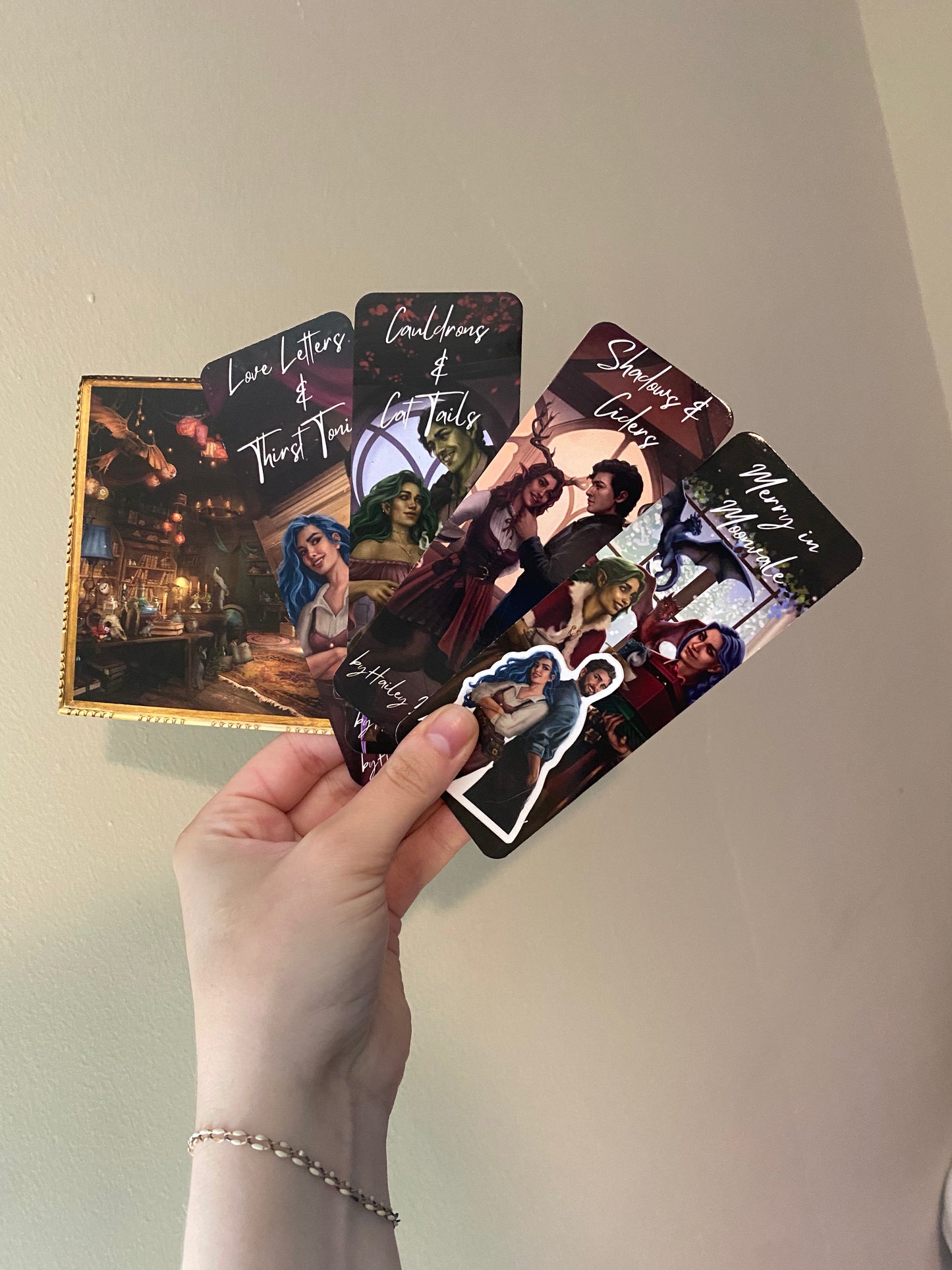 Signed Paperback Bundle - Love Letters, Cauldrons, Merry, and Shadows