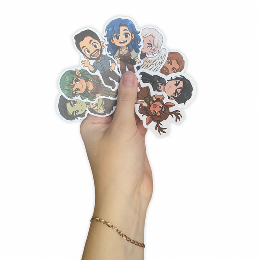 Chibi Vinyl Sticker Pack